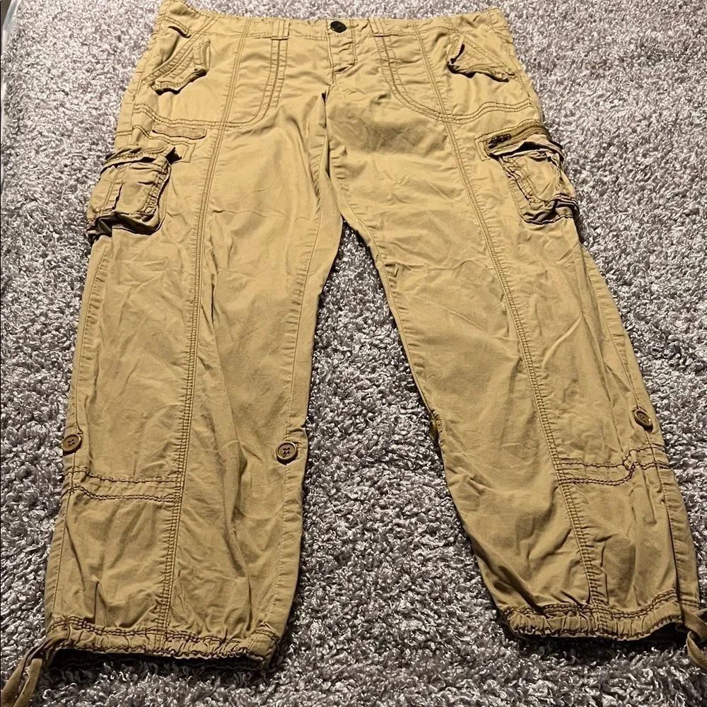 Women’s Calvin Klein Tan Cargo Pants